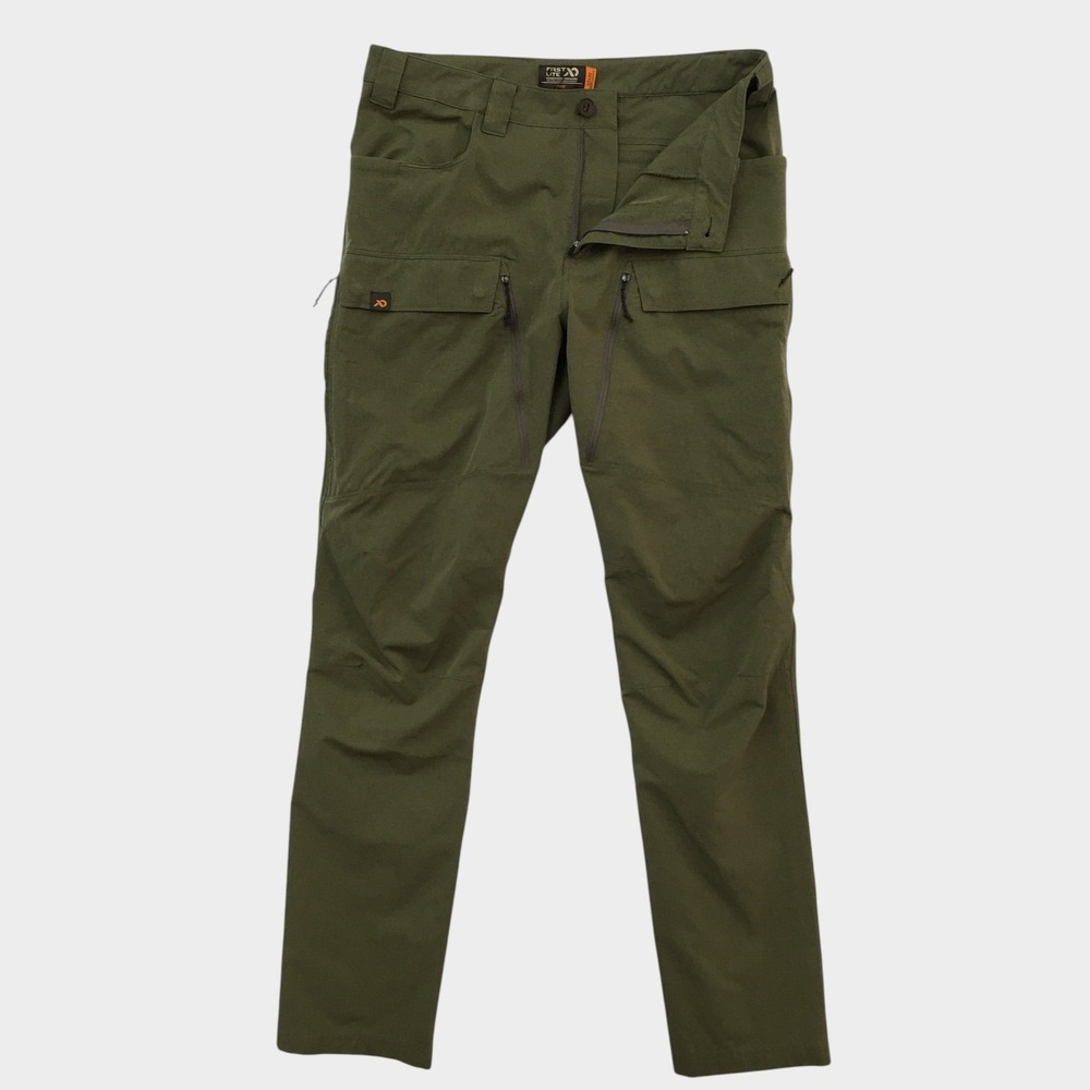 First Lite Trace Mens 32x32 Olive Green Hunting Outdoor Cargo Pants Lightweight - Picture 9 of 10